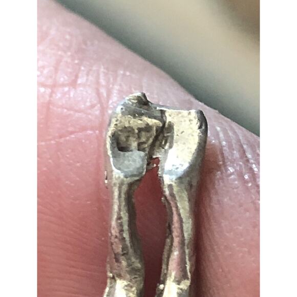 Vintage Sterling Silver 925 SCUBA DIVER Charm - Picture 4 of 5